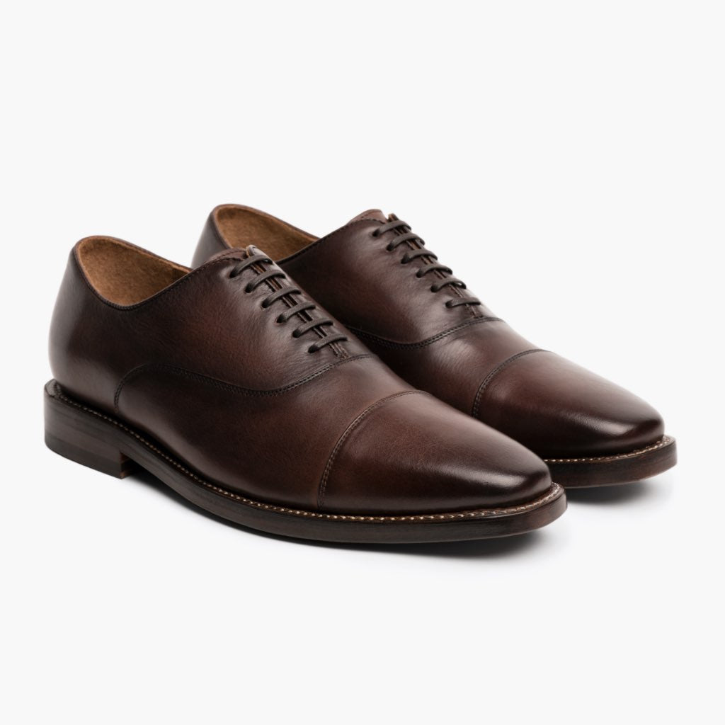 men’s brown leather dress shoes